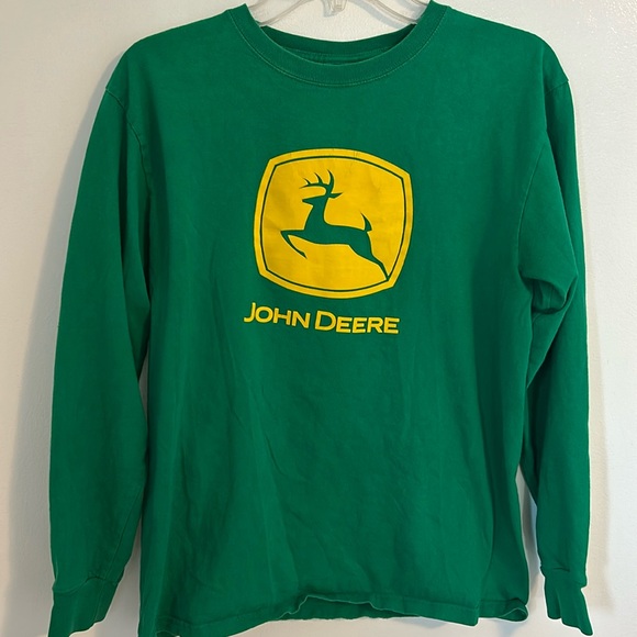 John Deere Other - John Deere Long Sleeve Green Graphic Shirt Size M